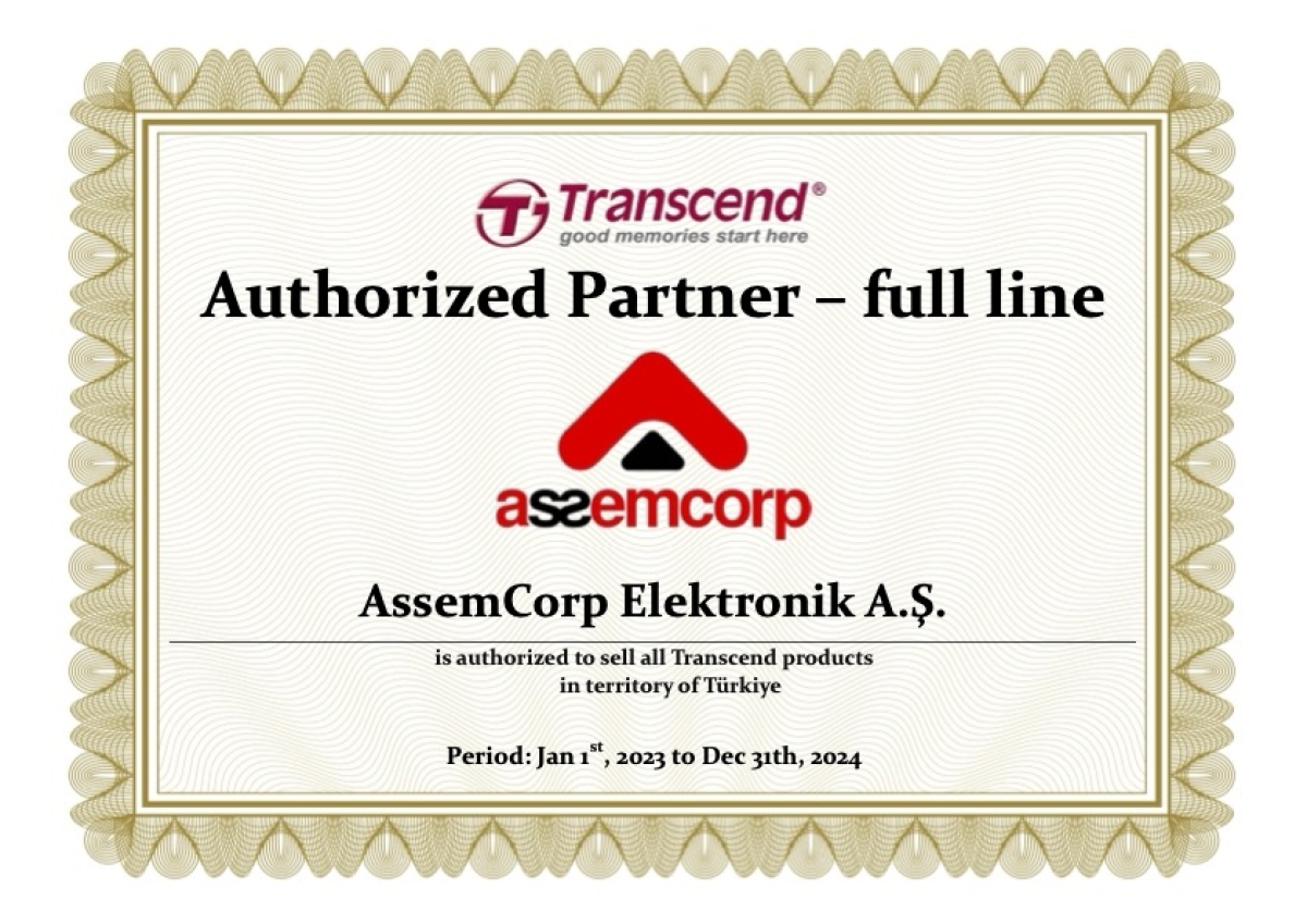 Assemcorp Transcend Authorized Partner